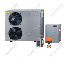 Тепловой насос ГВС Сплит AquaViva AVH-15-25S+CP3W с циркуляционным насосом и трехходовым клапаном Тепловой насос ГВС Сплит AquaViva AVH-15-25S+CP3W с циркуляционным насосом и трехходовым клапаном