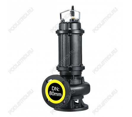Канализационный насос AquaViva 100WQ85-15-7,5(DN100,Q=85,H=15,P=7,5kW,380V)